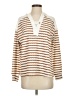 Unbranded Stripes Ivory Pullover Sweater Size S - photo 1