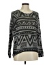Blushed Print Gray Pullover Sweater Size M - photo 1