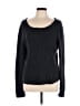 Express 100% Cotton Black Gray Pullover Sweater Size L - photo 1