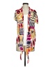 Chico's Multi Color Yellow Cardigan Size S - photo 1