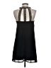 Dina Be 100% Polyester Solid Black Cocktail Dress Size XS - photo 2
