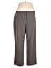 Jones Wear Solid Gray Tan Dress Pants Size 18 - photo 1