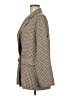 Shein 100% Polyester Houndstooth Tan Ivory Blazer Size 8 - 10 - photo 5
