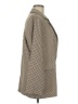 Shein 100% Polyester Houndstooth Tan Ivory Blazer Size 8 - 10 - photo 4