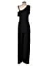 Almost Famous Solid Black Jumpsuit Size S - photo 2