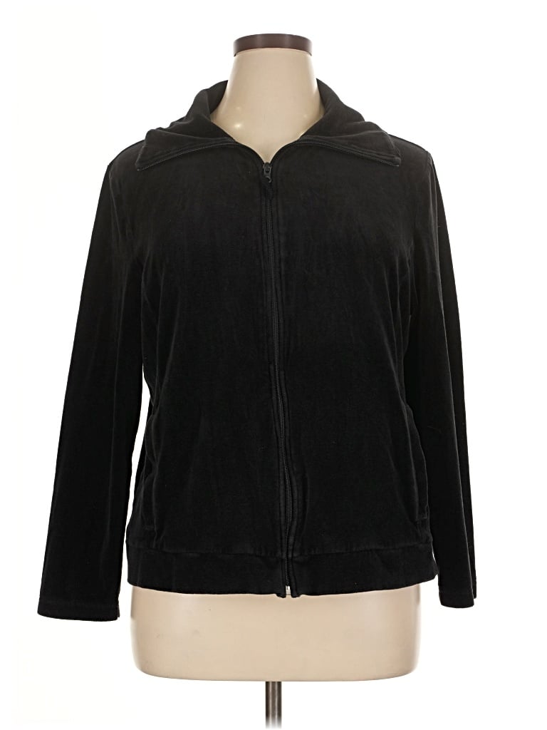 Pre-owned T By Talbots Jacket In Black