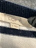 Ann Taylor LOFT Stripes Blue Pullover Sweater Size S - photo 7