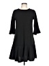 Simlu Solid Black Casual Dress Size L - photo 1