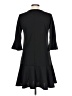 Simlu Solid Black Casual Dress Size L - photo 2
