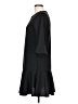 Simlu Solid Black Casual Dress Size L - photo 5