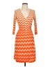 Emma & Michele Orange Kimono Size 10 (petite) - photo 1