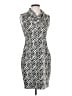 Calvin Klein Animal Print Gray Cocktail Dress Size 2 (estimated) - photo 1