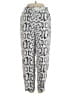 J.Crew Factory Store 100% Polyester Print Silver Casual Pants Size 2 - photo 1