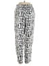 J.Crew Factory Store 100% Polyester Print Silver Casual Pants Size 2 - photo 2