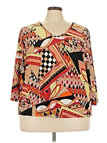 Kim Rogers Signature 3/4 Sleeve Blouse (view 1)
