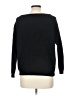 Unbranded Solid Black Pullover Sweater Size L - photo 2