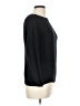 Unbranded Solid Black Pullover Sweater Size L - photo 4