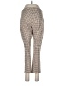 Theory Houndstooth Brown Casual Pants Size 10 - photo 2