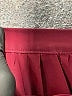 Unbranded 100% Polyester Burgundy 3/4 Sleeve Blouse Size L - photo 7