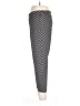Alfred Dunner Houndstooth Black Casual Pants Size 12 - photo 5