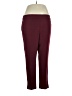 DressBarn Solid Burgundy Active Pants Size 16 - photo 1