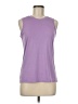 Mier 100% Polyester Purple Sleeveless T-Shirt Size M - photo 1