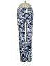 J. McLaughlin 100% Nylon Print Blue Casual Pants Size 0 - photo 1
