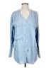 Wilfred Blue Long Sleeve Blouse Size S - photo 1