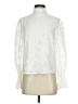 Lily 100% Polyester Ivory Long Sleeve Blouse Size XS - photo 1