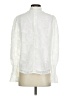 Lily 100% Polyester Ivory Long Sleeve Blouse Size XS - photo 2