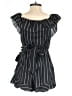 TOBI Stripes Black Romper Size XS - photo 2