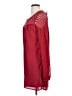 Sage 100% Polyester Burgundy Casual Dress Size S - photo 5