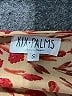 XIX Palms Print Red Cocktail Dress Size S - photo 6