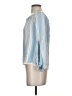WAYF 100% Rayon Blue 3/4 Sleeve Blouse Size S - photo 5
