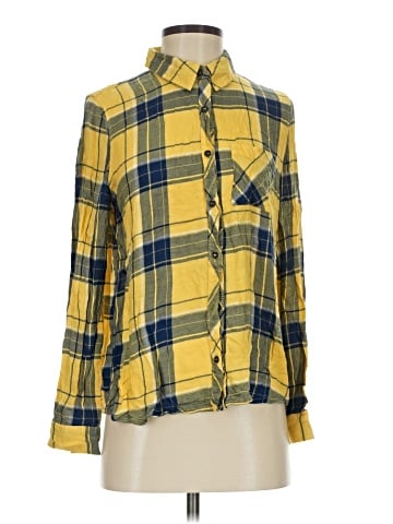 Love Tree Long Sleeve Button-Down Shirt (view 1)