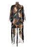 Now N Forever 100% Polyester Black Kimono Size S - photo 2