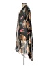 Now N Forever 100% Polyester Black Kimono Size S - photo 5