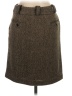 British Khaki Tweed Brown Casual Skirt Size 4 - photo 2