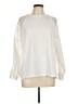 Shein Ivory Long Sleeve Blouse Size L - photo 1