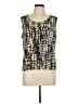 Laura Ashley Gold Sleeveless Blouse Size L - photo 1