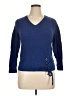 Perseption Concept Blue Pullover Sweater Size XL - photo 1