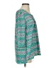 Plenty By Tracy Reese 100% Polyester Teal Blue 3/4 Sleeve Blouse Size XS - photo 4