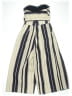 Greylin 100% Polyester Ivory Blue Jumpsuit Size S - photo 2