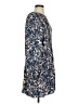 Hinge 100% Viscose Paisley Blue Casual Dress Size XS - photo 4