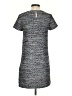 CeCe Tweed Gray Black Casual Dress Size 0 - photo 2