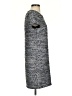 CeCe Tweed Gray Black Casual Dress Size 0 - photo 4