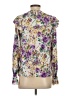 Unbranded Purple Long Sleeve Blouse Size S - photo 2