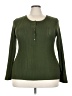 Unbranded Green Long Sleeve Henley Size XXL - photo 1