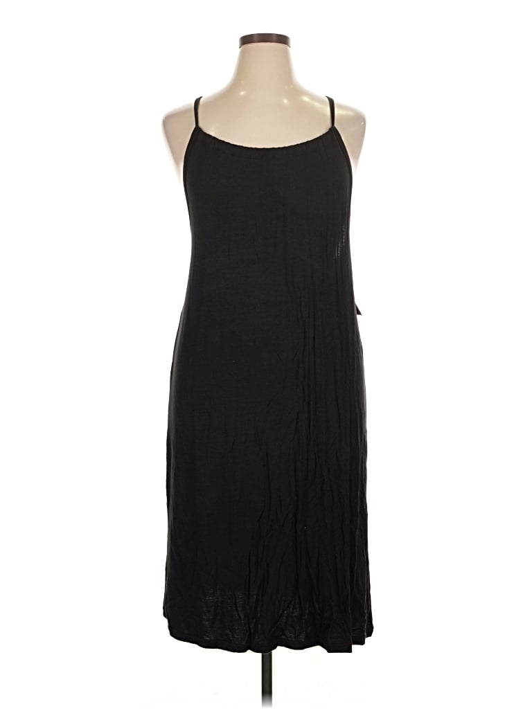 Pre-owned Serra Casual Dress In Black