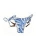 SOFIA Print Blue Swimsuit Bottoms Size XS - photo 1